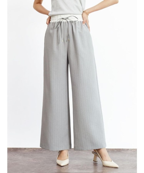 m*i様 house on the hill ストライプワイドパンツ house on the hill ストライプワイドパンツ Pants (Flower