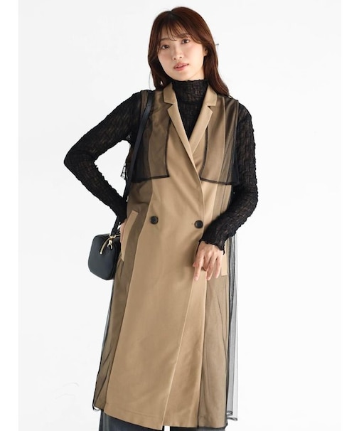 チュールドッキングトレンチジレ