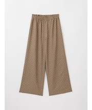 エスニック調ストレートイージーパンツ