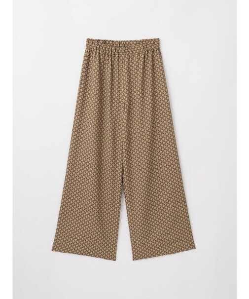 エスニック調ストレートイージーパンツ