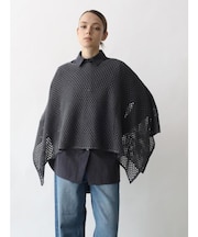 2WAYポンチメッシュニット