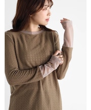 シアードッキングシャーリングトップス