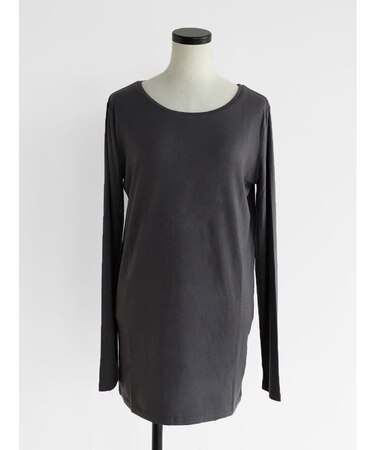 ラウンドネックカットソー