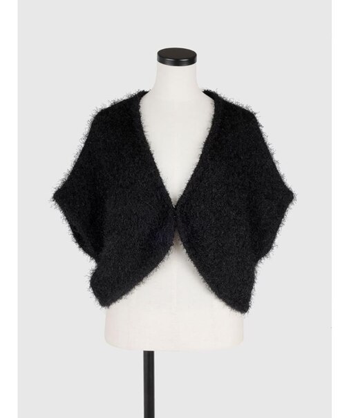 ラメシャギーニットボレロ