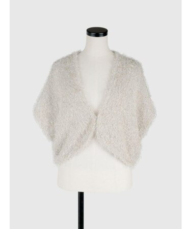 ラメシャギーニットボレロ