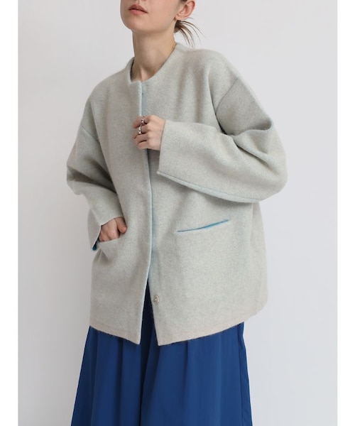 OHGA ラクーンカーディガン　超美品 OHGA ラクーンカーディガン