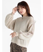 モールメッシュニット
