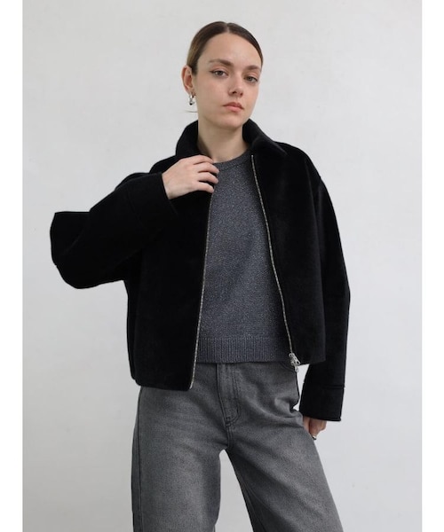 ライダースボアジャケット｜メドックの通販｜&mall（アンドモール