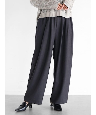 ツイルコクーンシルエットパンツ