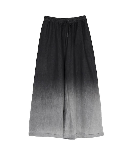 GRADATION WIDE DENIM PANTS