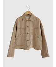 Fade denim jacket