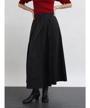 セミフレアタックデザインスカート