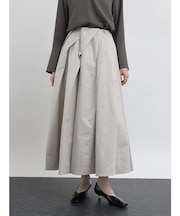 セミフレアタックデザインスカート