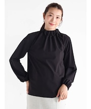 ギャザーカラーブラウス