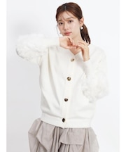 ラビットファースリーブ2wayニット