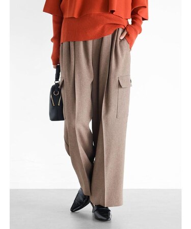 グログランリボンカーゴパンツ