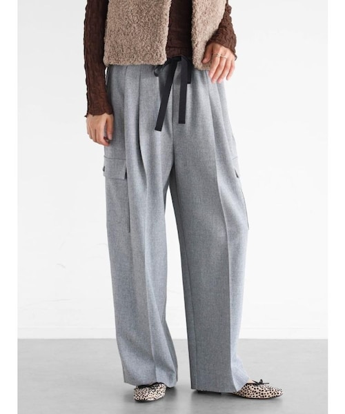 定価18000円◆新品タグ付き◆ヤマダヤ◆ グログランリボンカーゴパン グログランリボンカーゴパンツ｜メドックの通販｜&mall（アンド