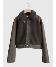 Military boa jacket