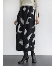 漆喰プリントツイルスカート