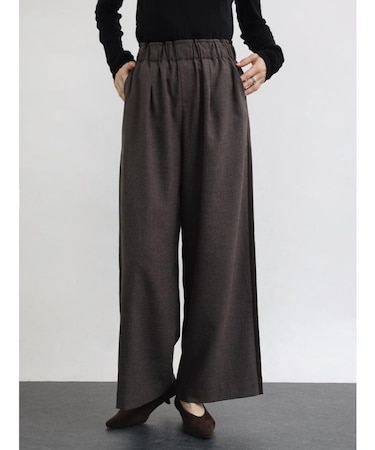 ドライメランジ千鳥ラインパンツ