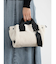ボアミニマルトートバッグ(ivory/charcoal gray)