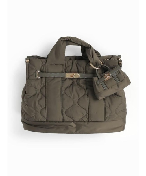 キルティングトートバッグ