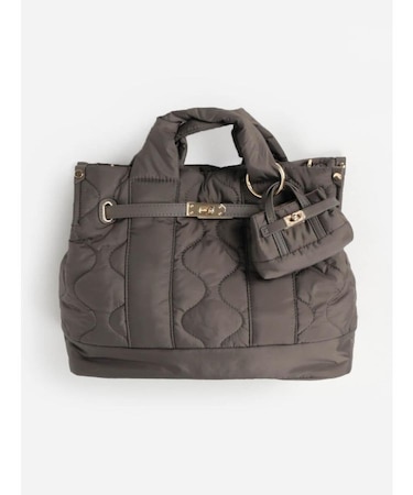 キルティングトートバッグ