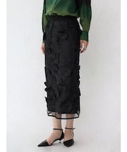 3Dレースナロースカート