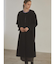 【尾州】Super 140`s Double beaver No-collar Midi Coat