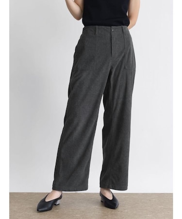 コーデュロイストレートパンツ