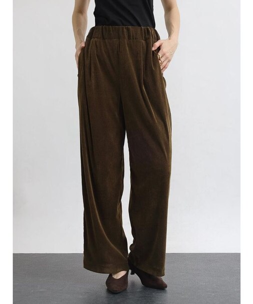 コーデュロイストレートパンツ