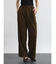 コーデュロイストレートパンツ