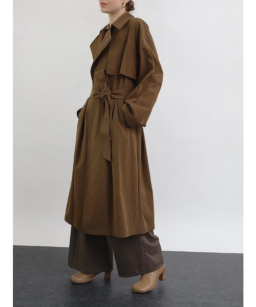 シャンブレーツイルトレンチコート｜メドックの通販｜&mall（アンド