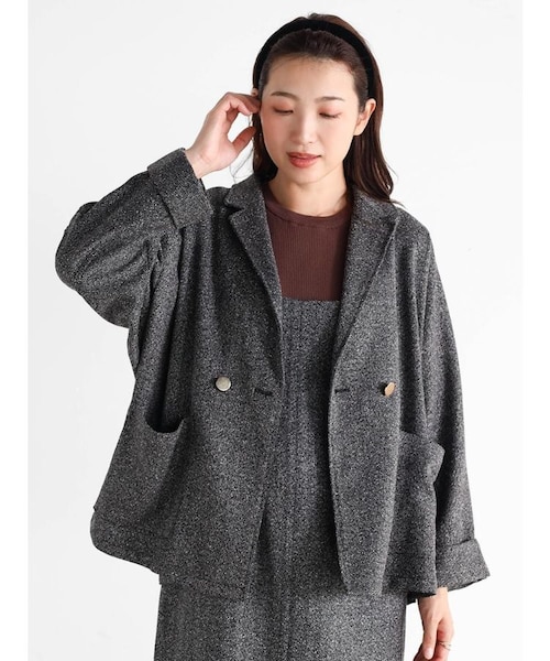 ファーフーデッドモッズアウター｜メドックの通販｜&mall（アンド