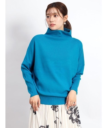 ボトルネックリラクシードルマンニット