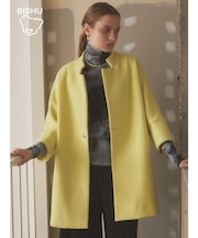 【尾州】Double Melton Cocoon Coat