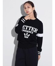 クラウンロゴニットプルオーバー