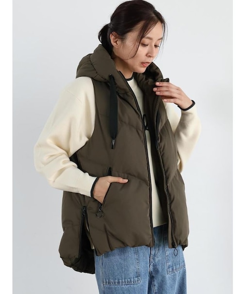 ソフトツイルダウンベスト