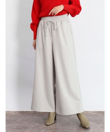 ワイドリブウエストリラクシーパンツ