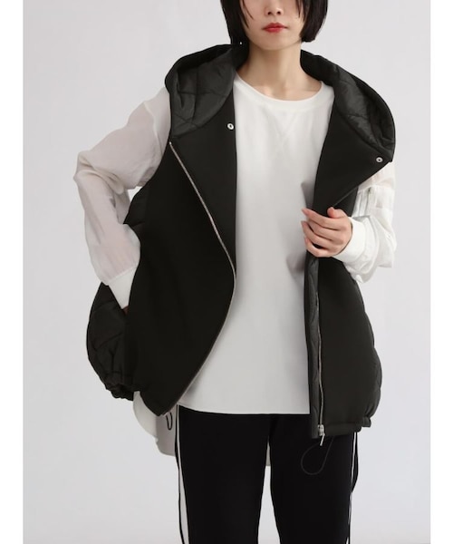 ジップキルティングベスト｜メドックの通販｜&mall（アンドモール