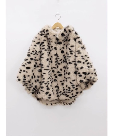 ダルメシアンボリュームファーコート