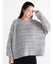 ミックスカラーニット