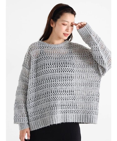 ミックスカラーニット