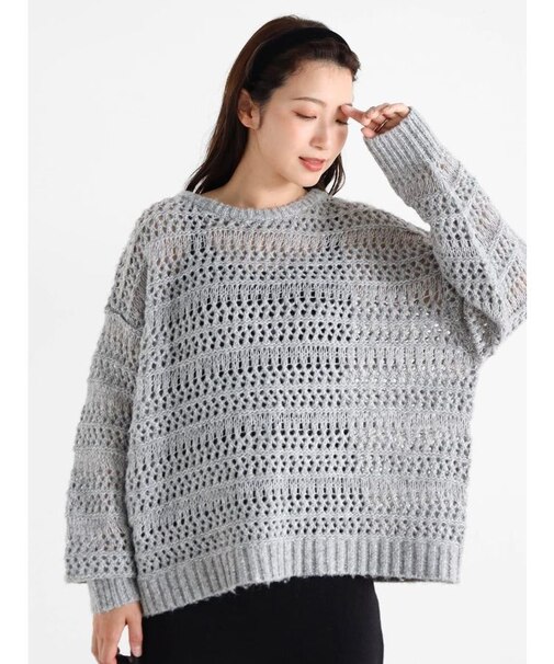 ミックスカラーニット