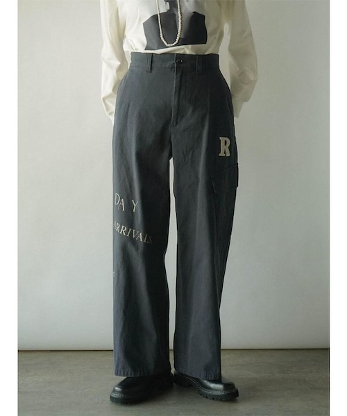 アーガ（Aga）/Agaオリジナルロゴストレッチチノパンツ Agaオリジナルロゴストレッチチノパンツ｜メドックの通販｜&mall