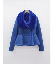 フェイクムートンビッグカラージャケット