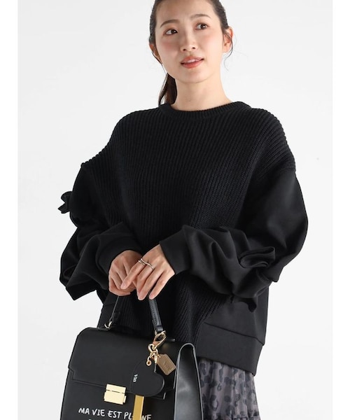 Aga×NORITAKE サイドスリットパイピングカットソー｜メドックの通販