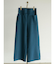 フロントポケットウールワイドパンツ(black,moku gray,enji,turquoise)