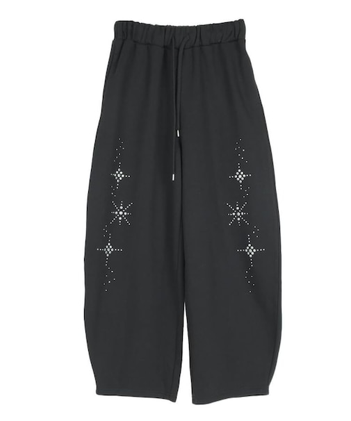 STUD DESIGN SWEATPANTS