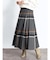 チェックフレアスカート